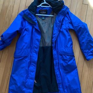 L.L Bean goretex rain coat size small
